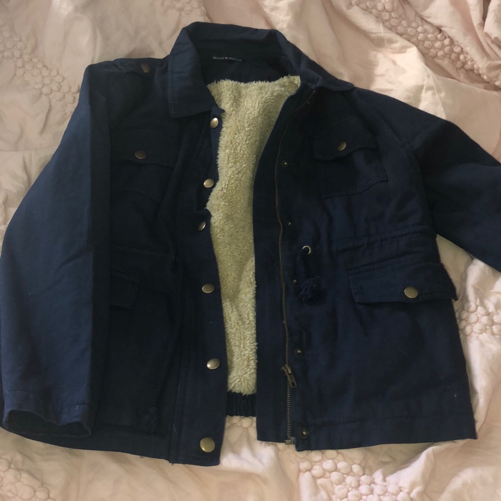 Navy blue Brandy Melville jacket